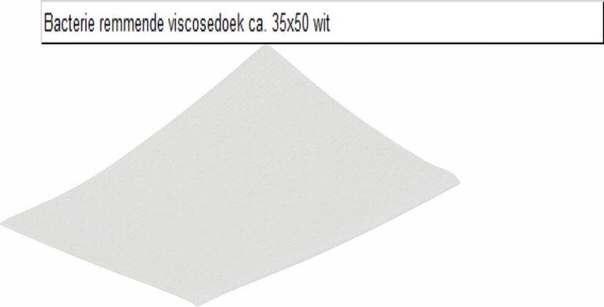 Bacterie remmende viscosedoek ca. 35x50