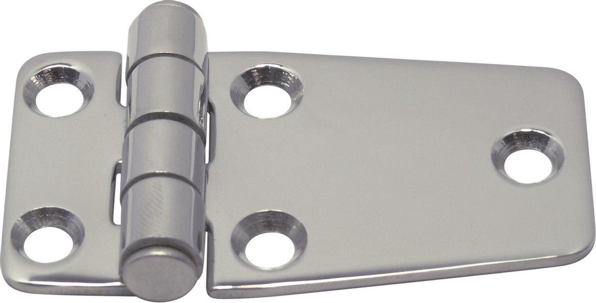 Staartscharnier - 68x38x2 - Rvs 304 - Knoop boven