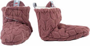Lodger Babysloffen maat 18 - Slipper Empire - 2-Laags Fleece - Meisje - 6-12 maanden - Klittenbandsluiting - Antislip - Roze
