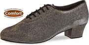 Diamant Dames Dansschoenen 093-034-509-A – Salsa/Latin Trainingsschoenen – Zwart