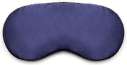 BukkitBow Navy Blue Zijden Slaapmasker – Oogmasker – Reismasker voor thuis en op reis