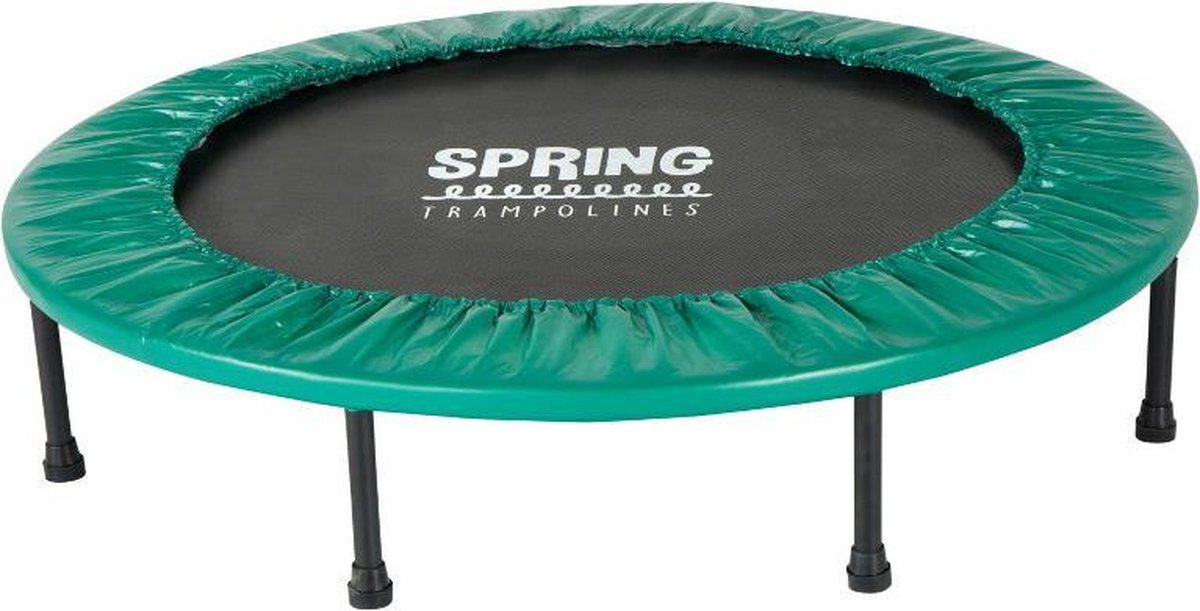 SPRING Mini Fitness Trampoline 120 cm Opvouwbaar - Groen