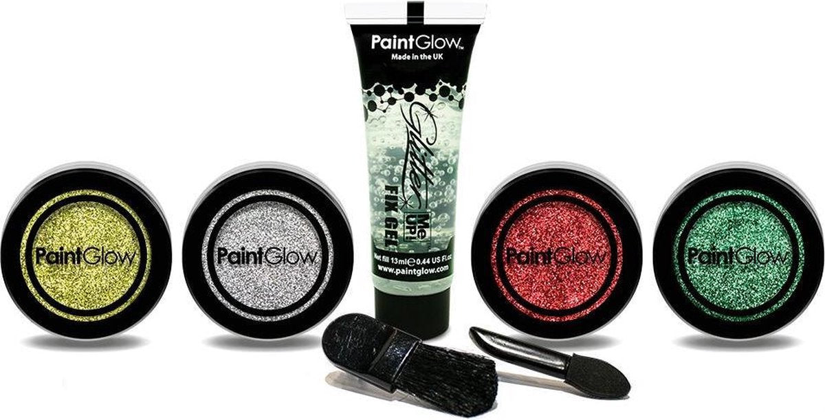 Glitter make-up set voor gezicht