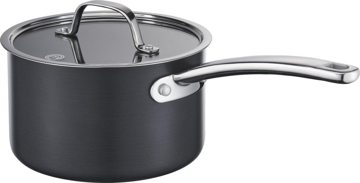 MasterChef Sauspan Hard Anodised - Ø 20 cm - Incl. Deksel - 3