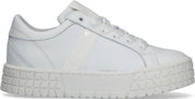 Hip H1804 Lage sneakers - Leren Sneaker - Meisjes - Wit - Maat 31