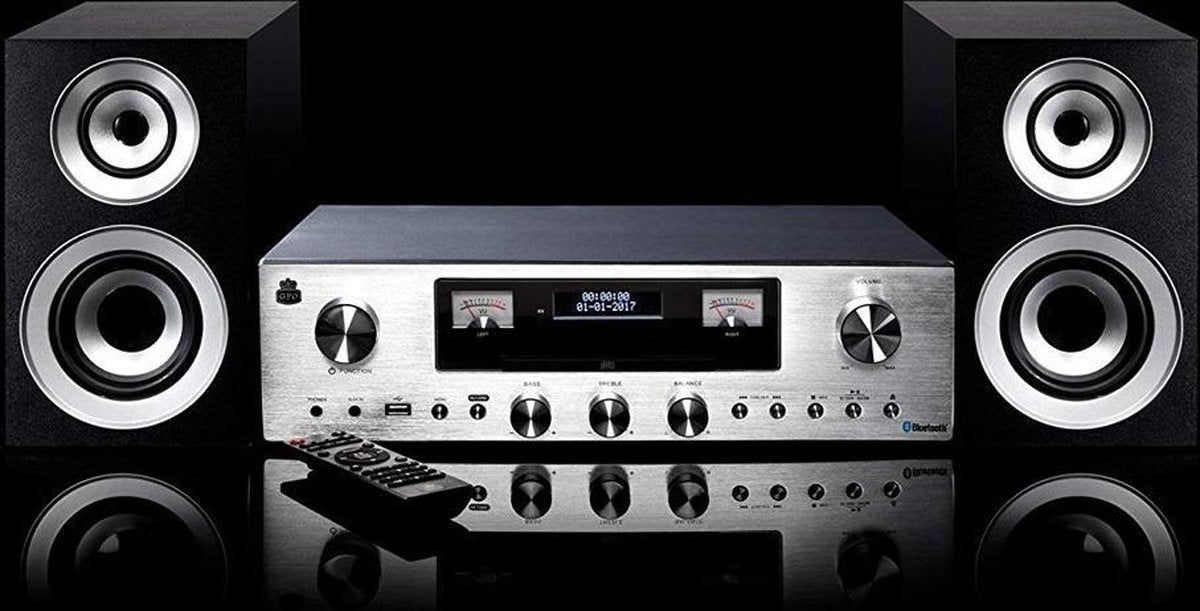 GPO PR200 Premium Line HiFi systeem met DAB+ radio