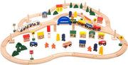 All Aboard Battat Treinbaan Hout 102-delig