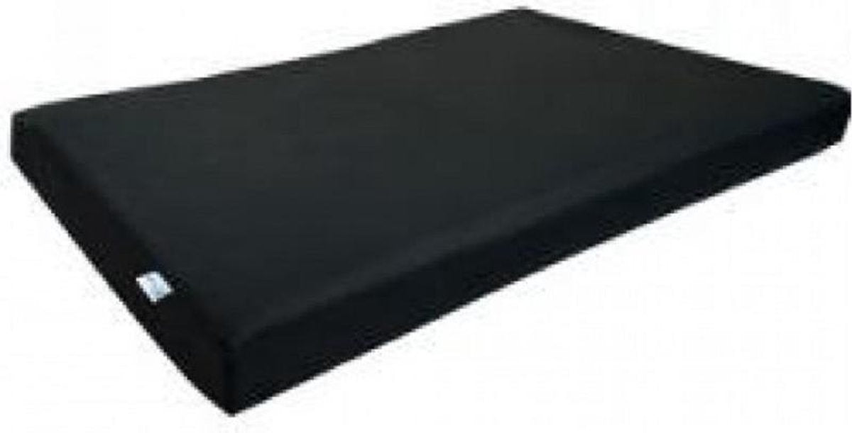 Orthopedisch Hondenbed Leatherlook - Zwart 125 x 90 x 10cm