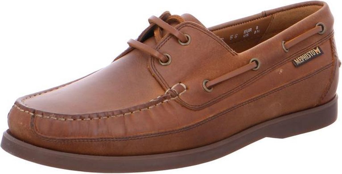Mephisto BOATING GRIZZLY - Volwassenen InstappersVrije tijdsschoenen - Kleur: Bruin - Maat: 46