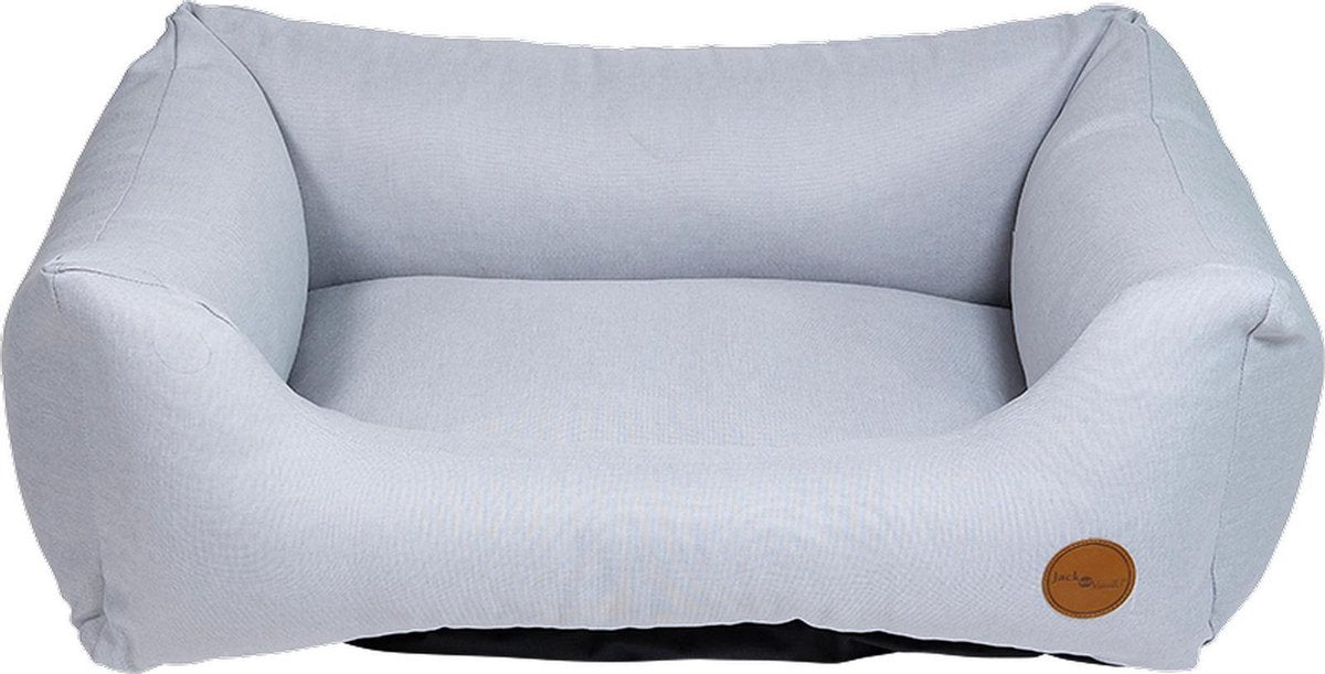 Jack and Vanilla - MONTREAL Sofa - Hondenmand - Kleur: Lichtgrijs - Maat M: 80x60cm