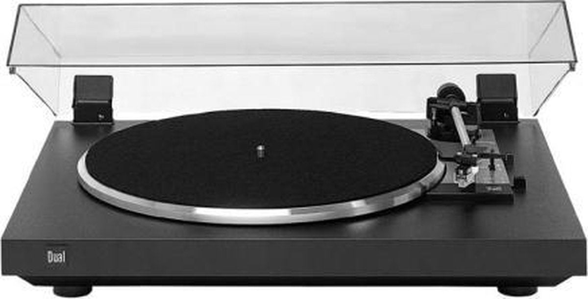 Dual CS 415-2 Draaitafel met riemaandrijving Zwart