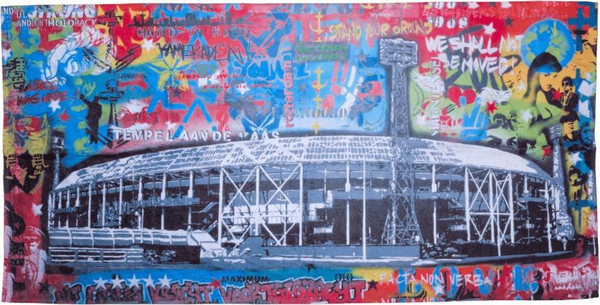Feyenoord Douchehanddoek Labrie 70x140cm