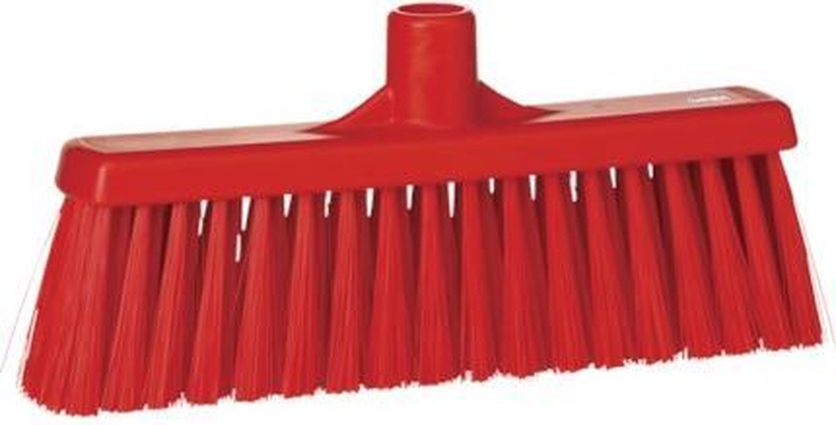 Vikan Hygiene 3166-4 rechte medium veger rood 30cm