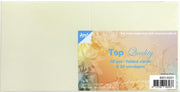 Joy! Crafts TOP Quality Kaarten 135X135 mm Enveloppen Creme 8001/0031 50 st - 240 gr - 120 gr