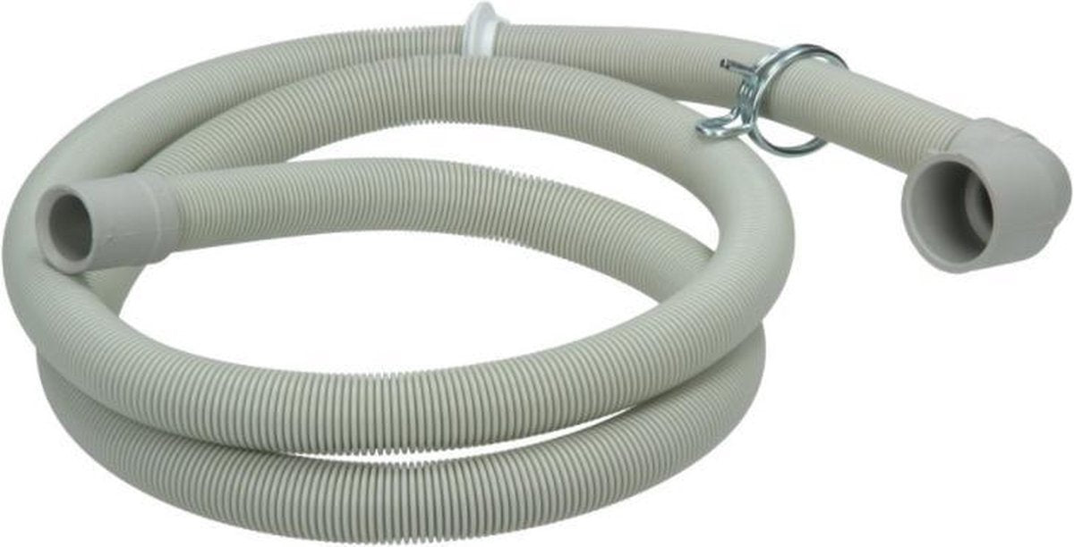 Ariston Indesit Hotpoint Creda Whirlpool afvoerslang haaks afvoer slang - 2mtr - voor vaatwasmachine - vaatwasser 30-24mm