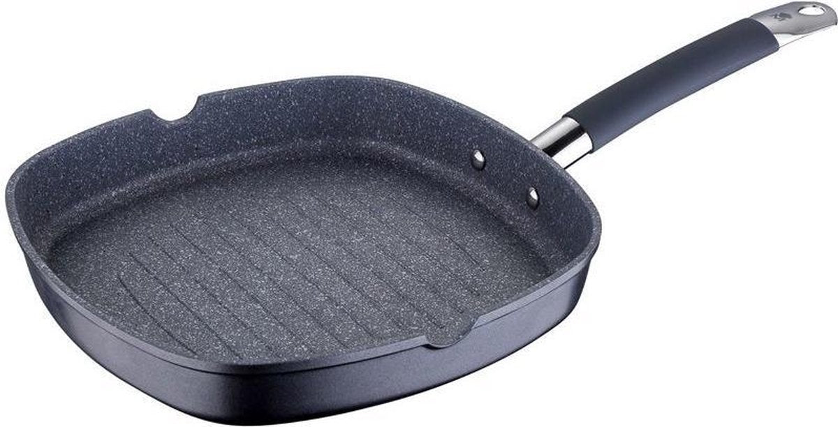 Bergner Masterpro Grillpan - 28cm - speciaal voor inductie