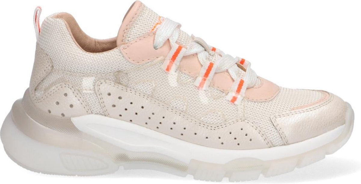 Braqeez Gwen Genna Lage sneakers - Leren Sneaker - Meisjes - Roze - Maat 38