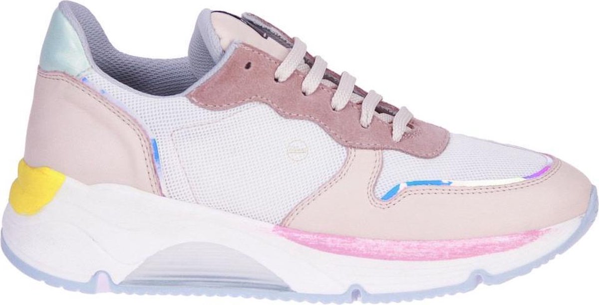 Clic Wit-Roze Sneaker