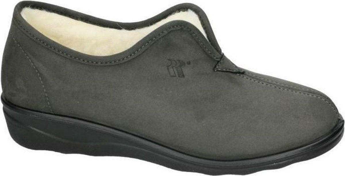 Romika -Dames -  taupe donker - pantoffel gesloten - maat 36