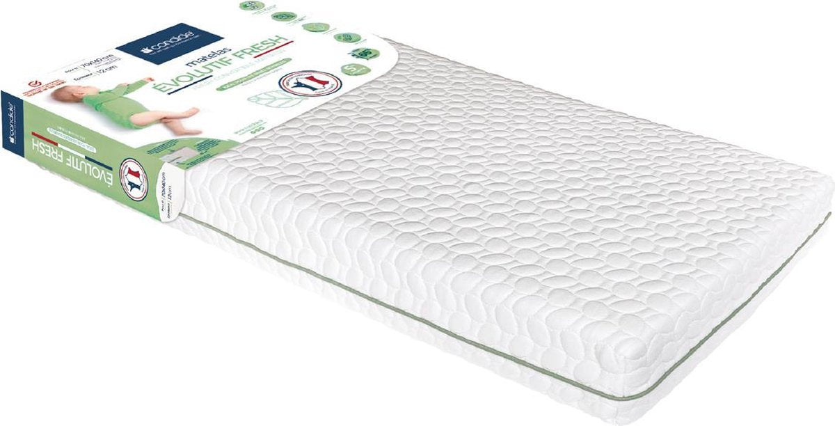 Candide - FRESH babymatras 60x120 cm ( evolutief matras met afneembare hoes )