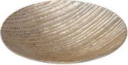 PTMD Victor Rond Dienblad - H7 x Ø39 cm - Aluminium - Champagne