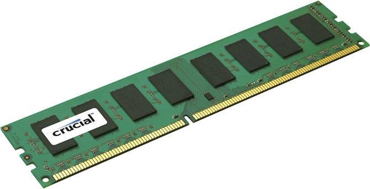 Crucial 2GB DDR3-1600 CL11 Non ECC 2GB DDR3 1600MHz geheugenmodule
