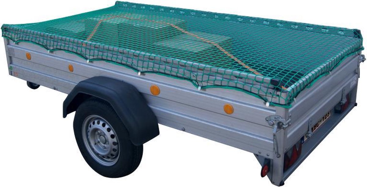 Aanhangwagennet Q-race Groen 4