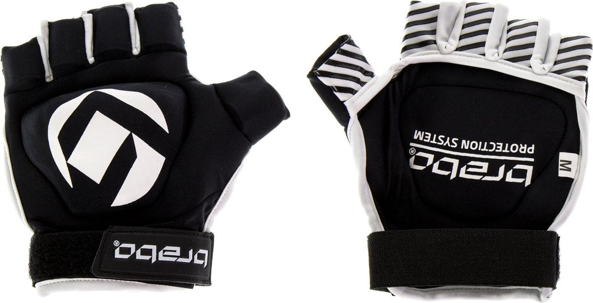 Brabo F5 - Hockeyhandschoen - Junior - Wit