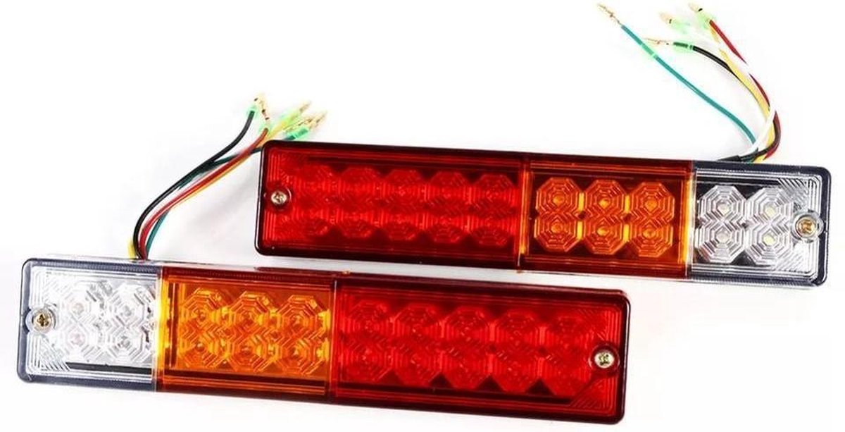 Set van 2 Led Achterlichten 10-30v Type 1