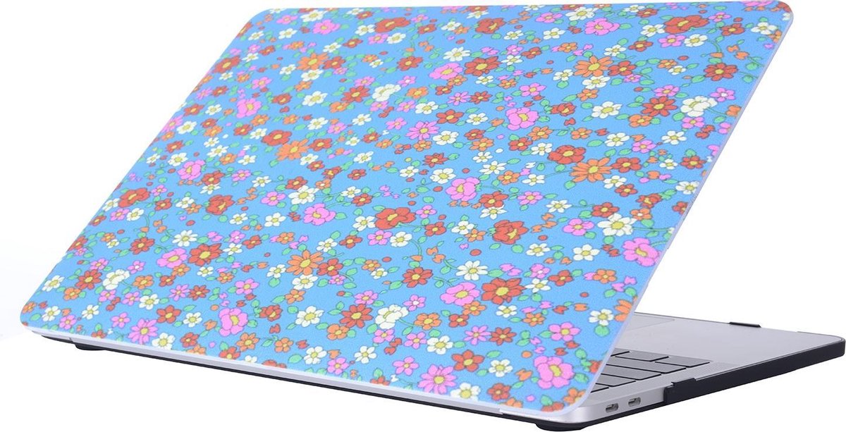 Mobigear Hardshell Case Bloemen Serie 22 Macbook Pro 13 inch Thunderbolt 3 (USB-C)