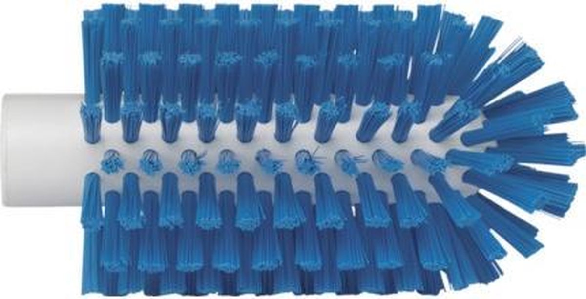 Vikan Hygiene 5380773 pijpenborstel steelmodel blauw hard 77mm diameter