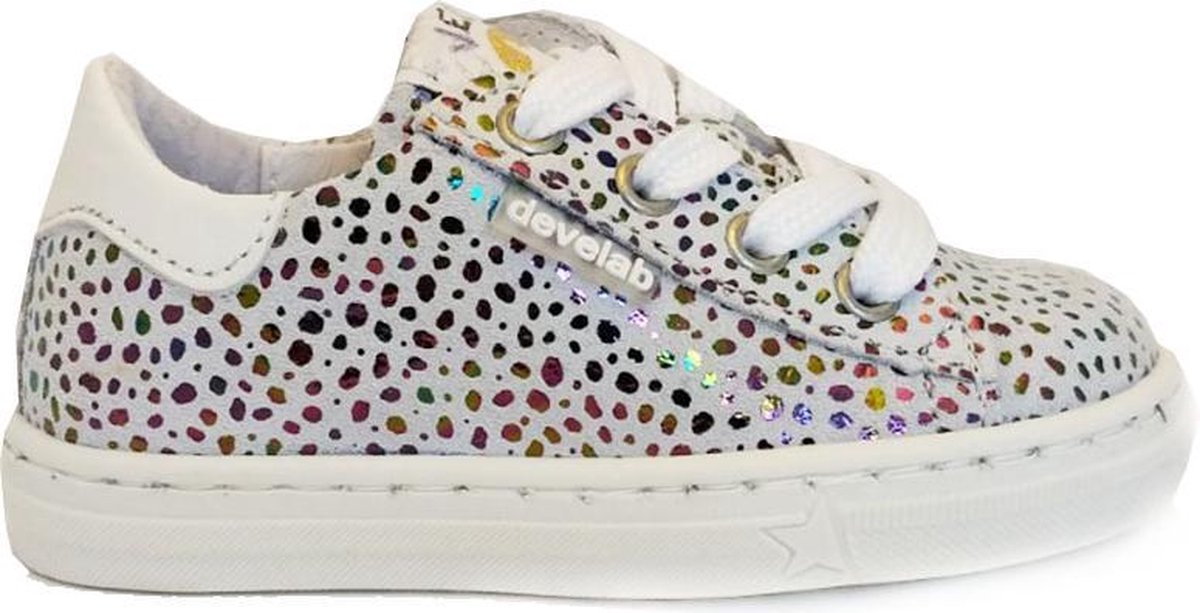 Witte Develab Veterschoenen Combi Fantasy