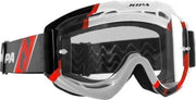 Jopa Crossbril Venom 2 Graphic zwart/wit/rood
