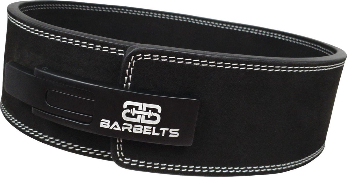 Barbelts Powerlift riem zwart - lever belt - S