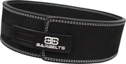 Barbelts Powerlift riem zwart - lever belt - S