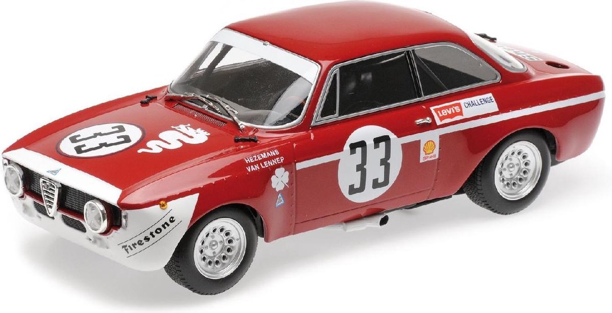 Alfa Romeo GTA 1300 Junior #33 Winners Div.1 4h Jarama 1972 - 1:18 - Minichamps