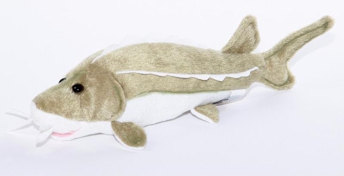 Pluche steur vissen knuffel 25 cm