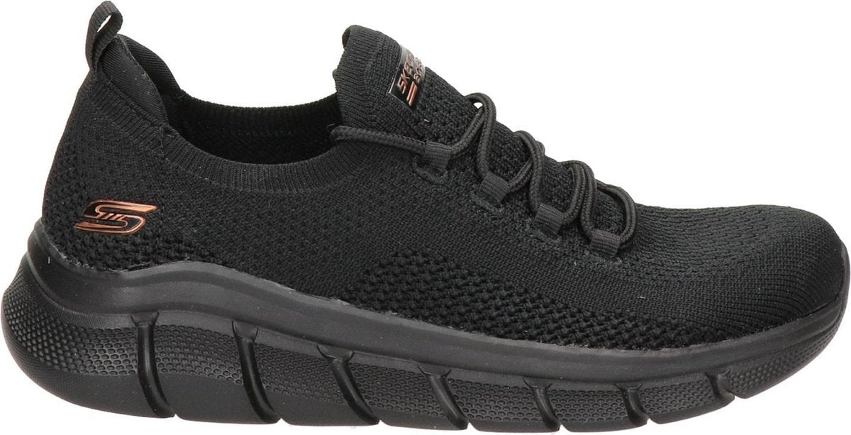 Bobs by Skechers Sport dames sneaker - Zwart zwart - Maat 41