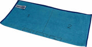 Wecoline Microvezel reinigingsdoek met vouwinstructie Blauw 10 stuks