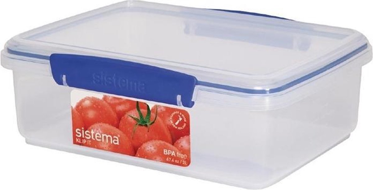 Sistema Klip it Vershouddoos - Rechthoekig - 2 Liter