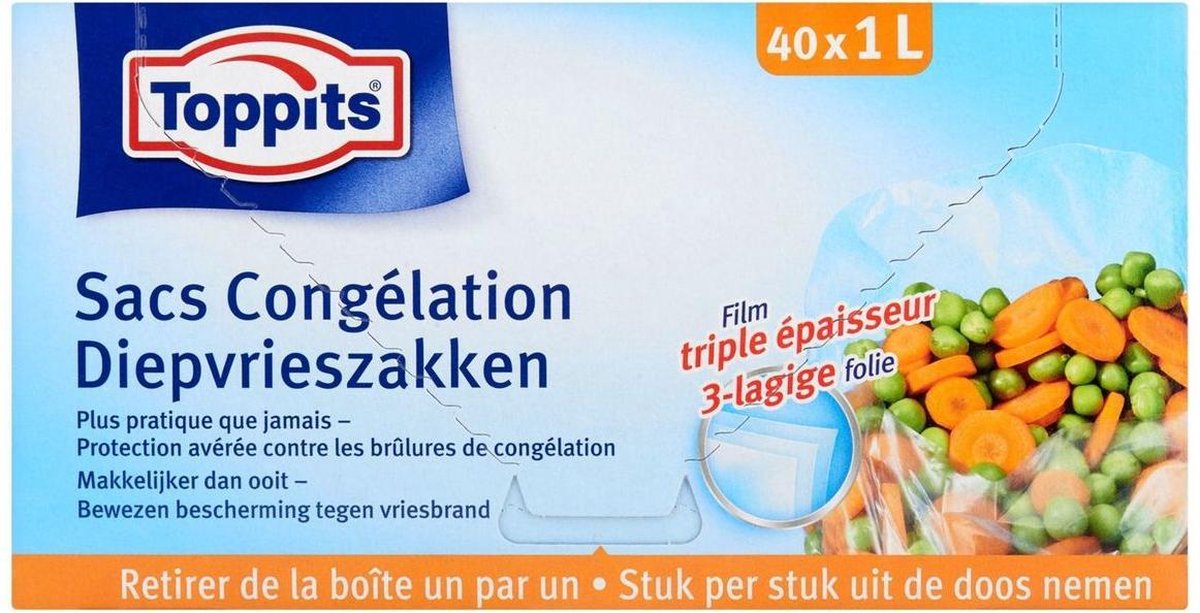 Toppits diepvrieszak 1
