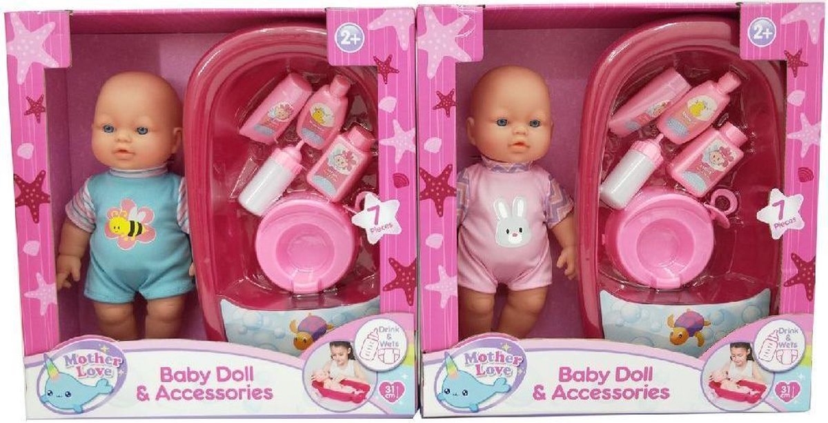 Mother Love Babypop met Bad + Accessoires