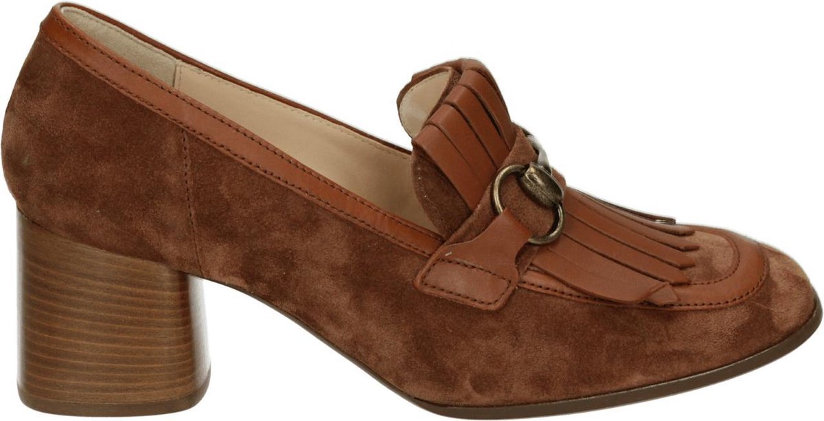 Hogl 106222 - Volwassenen Instappers - Kleur: Cognac - Maat: 40.5