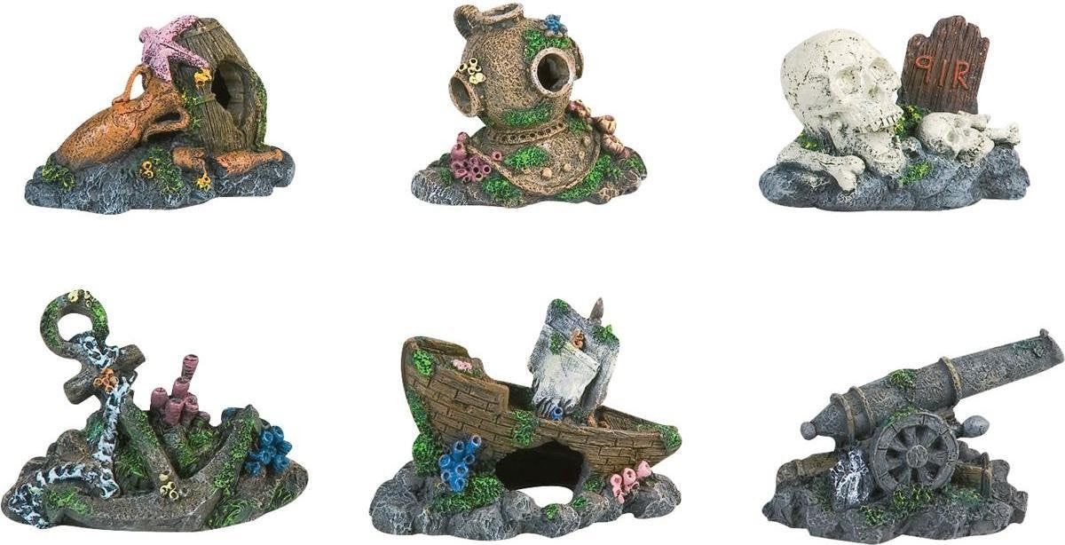 Aquarium decoratie Midi - +/- 11 x 6 x 7 cm