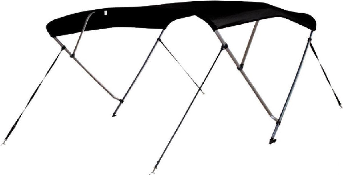 Talamex Bimini Top 3-Boogs Deluxe  Zwart