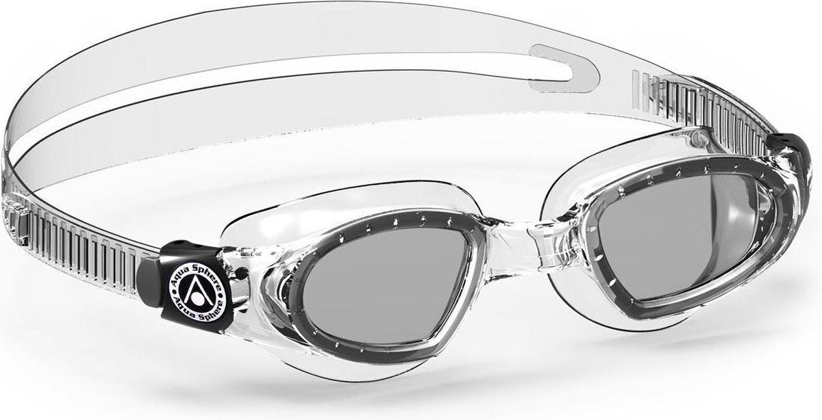 Aqua Sphere Mako 2 - Zwembril - Volwassenen - Dark Lens - Transparant/Zwart