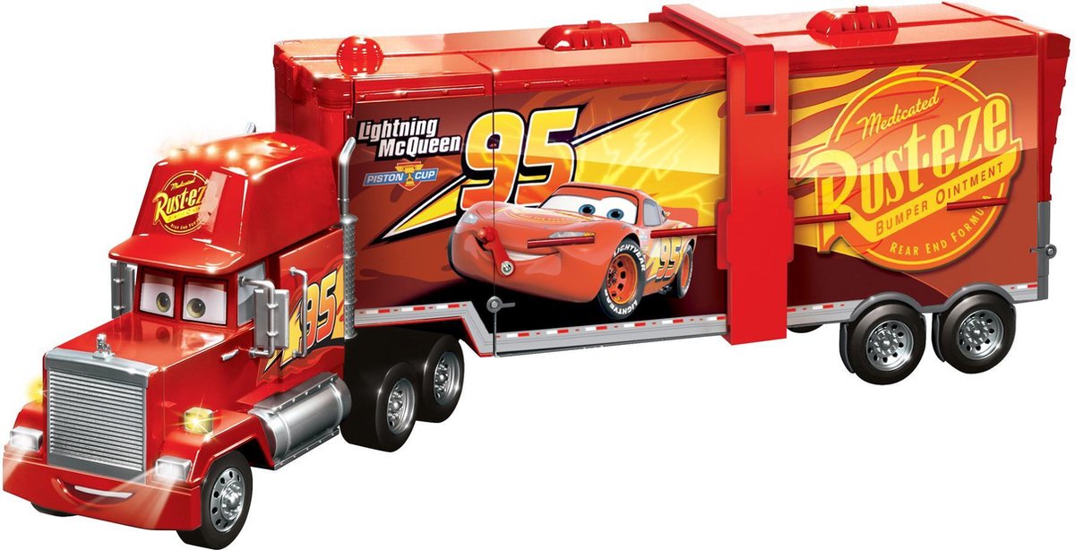 Cars 3 Transforming Cars World Mack - Speelgoedvrachtwagen