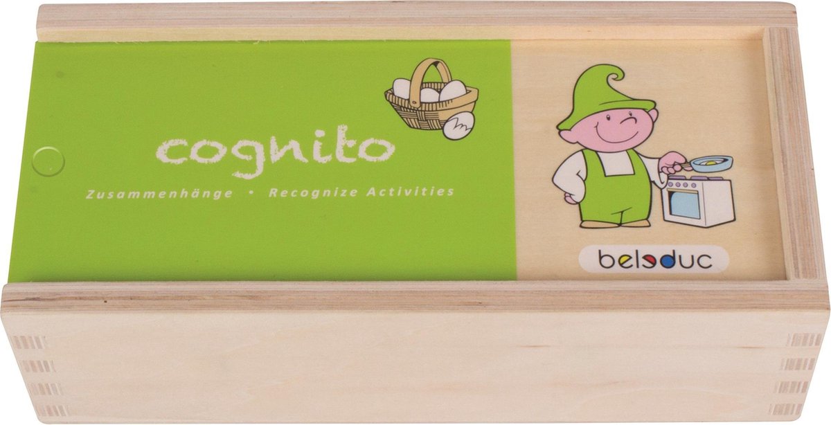 Houten cognitopuzzel activiteiten