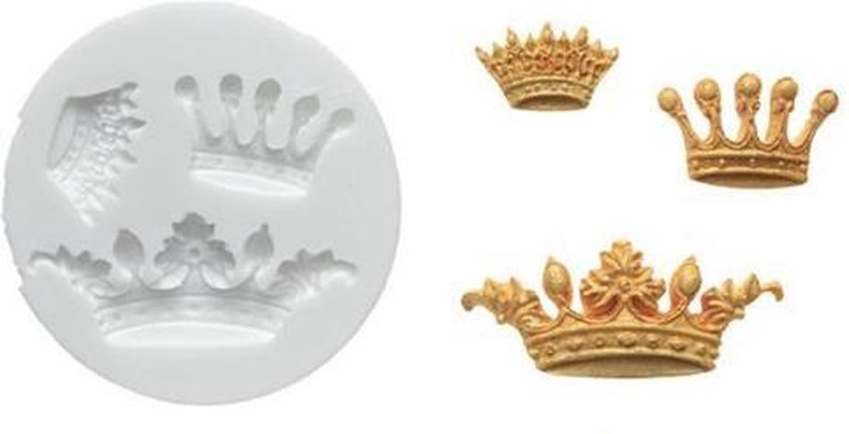Silikomart Sugarflex Mould -Crowns-