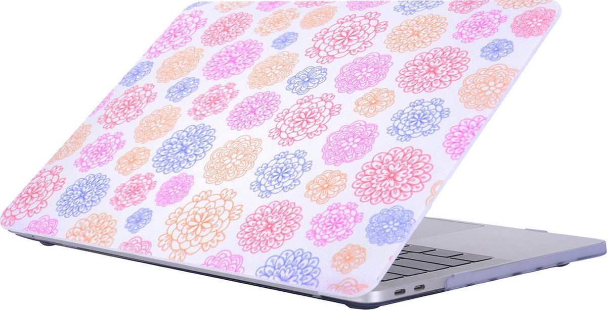 Mobigear Hardshell Case Bloemen Serie 3 Macbook Pro 15 inch Thunderbolt 3 (USB-C)
